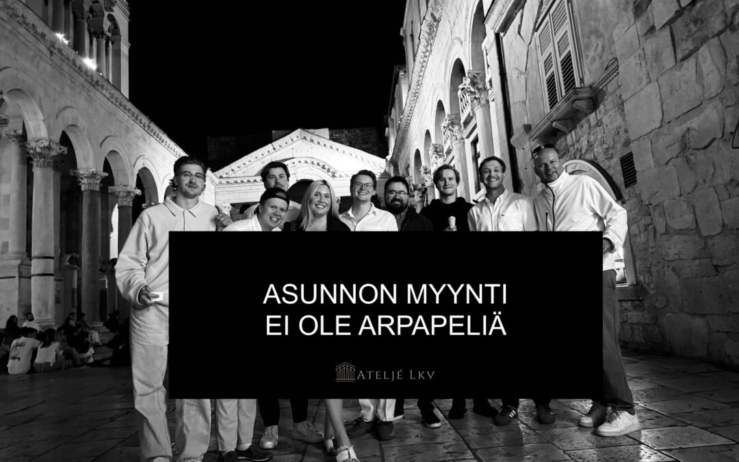 Asunnon myynti ei ole arpapeliä